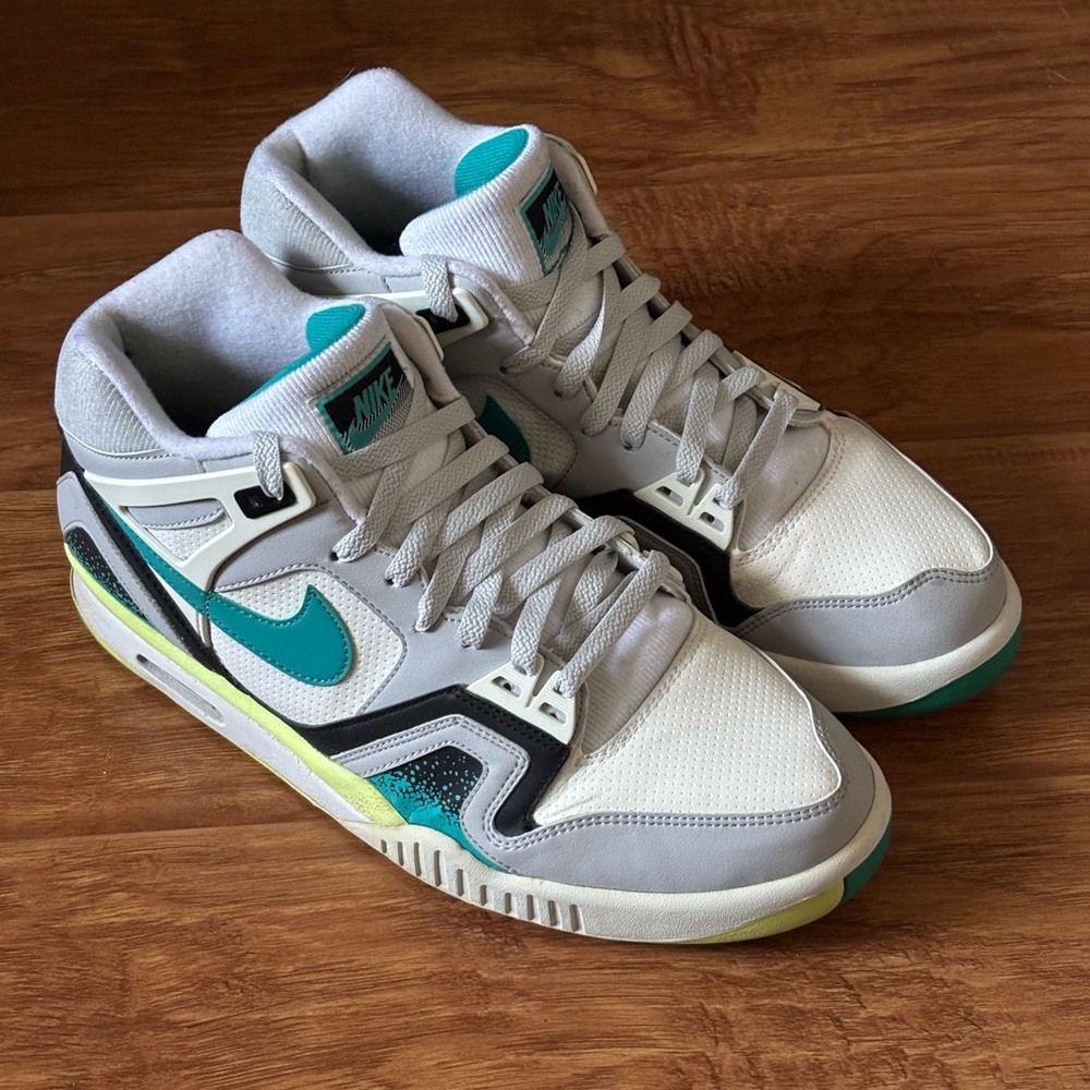 Nike Air Tech Challenge 2 'Turbo Green' Agassi Size 13 - 2013 Retro 90s 1990s